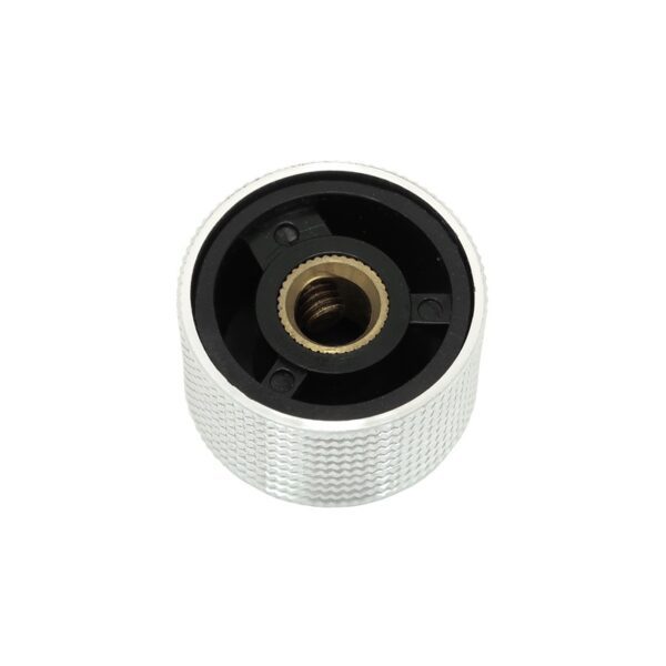 Knurled Aluminum Tuning Knob (WITH black indicator point) MGS-KNOB-25 view 2 800x800 - Max-Gain Systems, Inc.