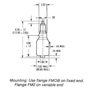 Jennings UCS-200-15S Variable Vacuum Capacitor - Max-Gain Systems