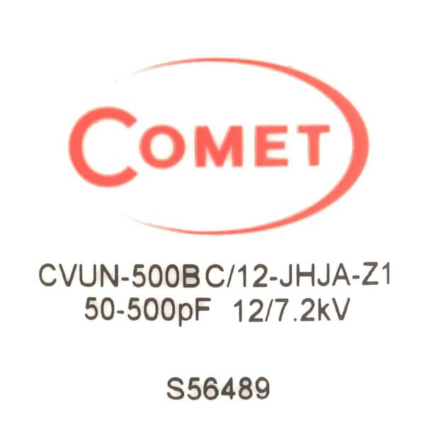 Comet CVUN-500BC12-JHJA-Z1 NEW Label - Max-Gain Systems, Inc.