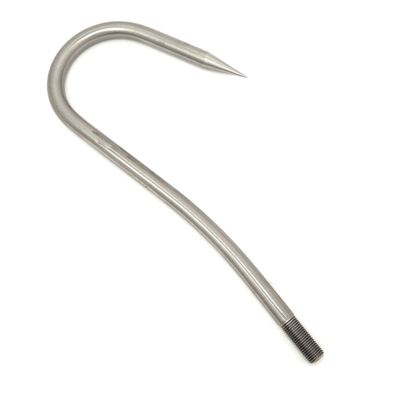 8 Pcs Meat Hook 8 Inch 10 mm Stainless Steel Meat Processing
