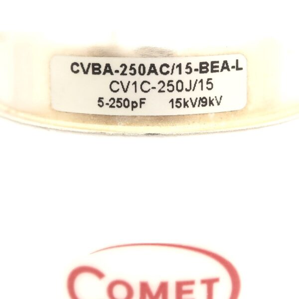 Comet CVBA-250AC15-BEA-L Label - Max-Gain Systems Inc