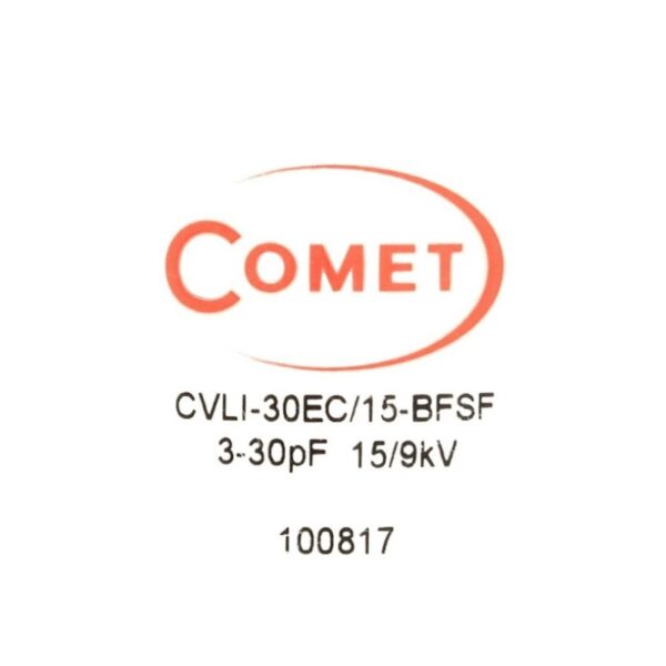 Comet CVLI-30EC15-BFSF Label - Max-Gain Systems Inc