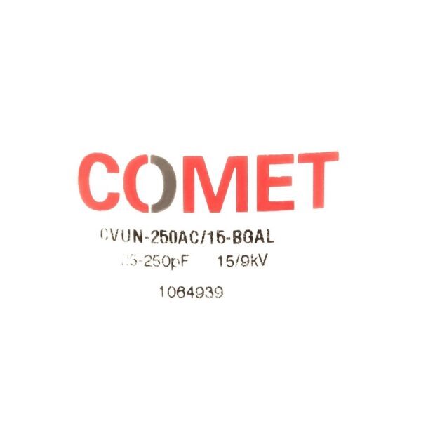 Comet CVUN-250AC15-BGAL Label - Max-Gain Systems Inc