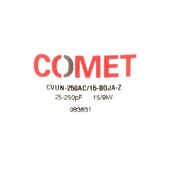 Comet CVUN-250AC15-BGJA-Z Label - Max-Gain Systems Inc