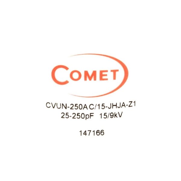 Comet CVUN-250AC15-JHJA-Z1 Label - Max-Gain Systems Inc