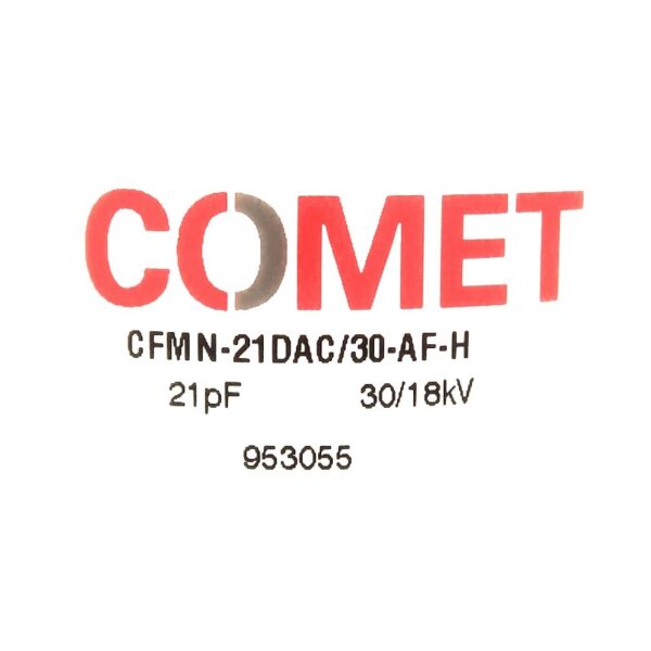 Comet CFMN-21DAC30-AF-H Label - Max-Gain Systems Inc