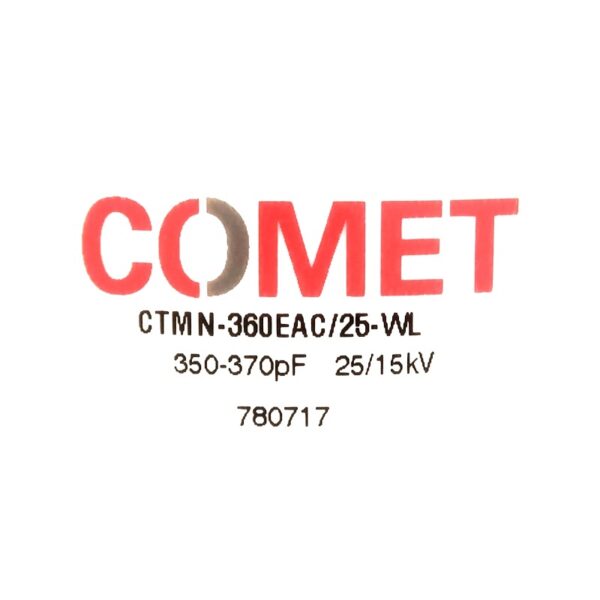 Comet CTMN-360EAC25-WL Label - Max-Gain Systems Inc