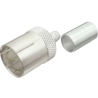 Adattatore UHF Maschio PL259 - Connettore A Crimpare (Set Da 10 Pezzi - Foto 3