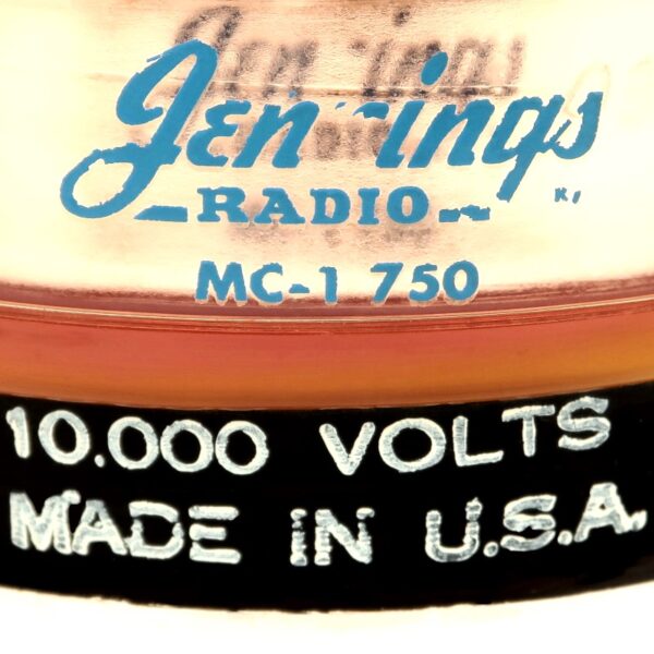 Jennings MC1-750-10S Label - Max-Gain Systems Inc
