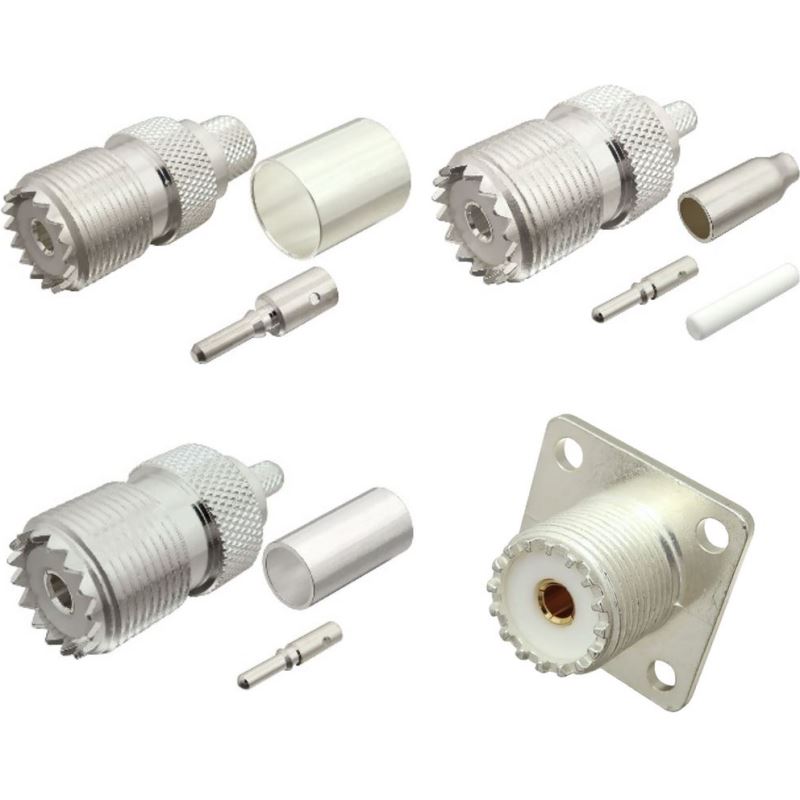 UHF female Connectors - Max-Gain Systems, Inc.