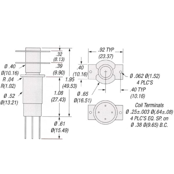Jennings RF72-26N1107 Vacuum Relay Drawing - Max-Gain Systems, Inc.