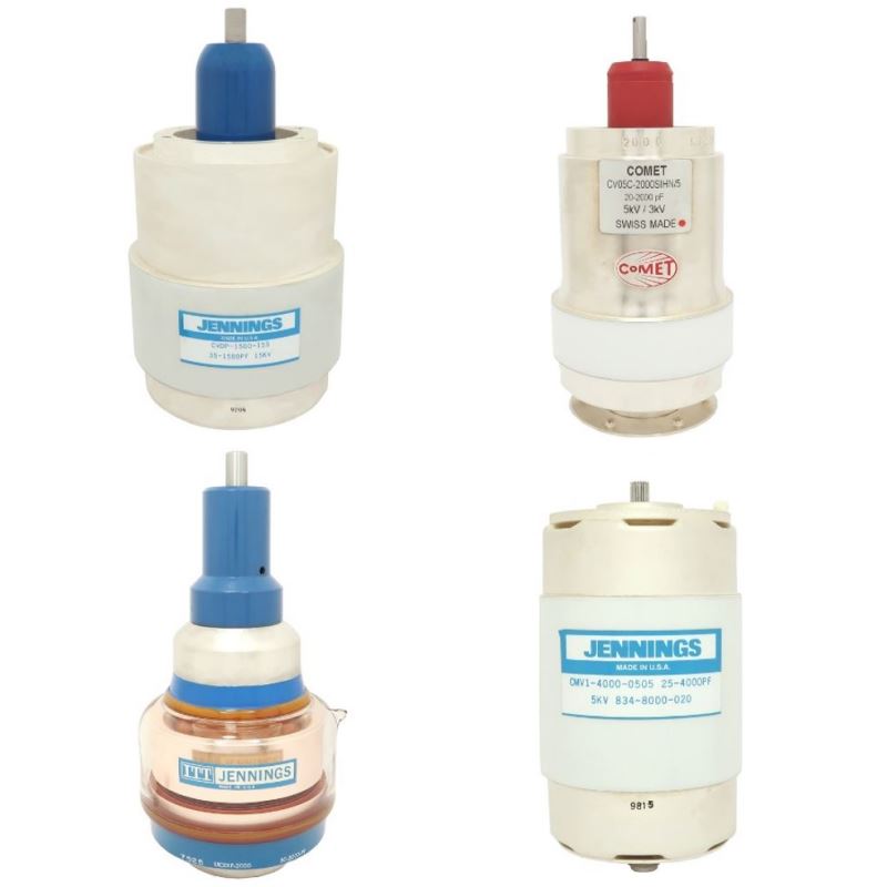 Variable Vacuum Capacitors Rated 1001 pF and Over Quad - Max-Gain systems, Inc