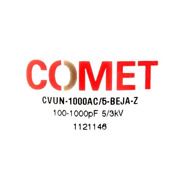 Comet CVUN-1000AC5-BEJA-Z or CV05C-1000UCD NEW Label - Max-Gain Systems Inc