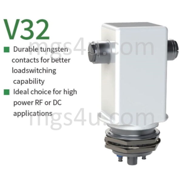Greenstone V32WP Vacuum Relay 3D render 1 - Max-Gain Systems Inc