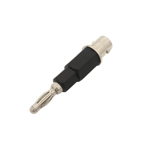 Single Binding Post Plug (BLACK) to BNC female adapter 7119-B 800x800 - Max-Gain Systems Inc