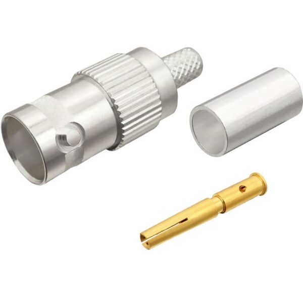 BNC female Crimp On for RG-58, LMR-195 and other 0.195 Inch OD Coax 7006-BNC-58 800x800 - Max-Gain Systems Inc
