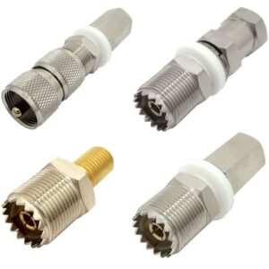 UHF to 3/8 x 24 Antenna Mount Adapters