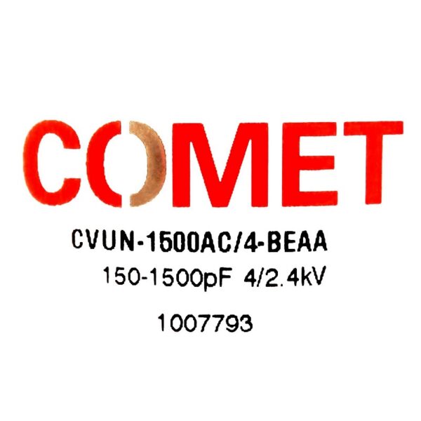 Comet CVUN-1500AC4-BEAA NEW Label - Max-Gain Systems Inc
