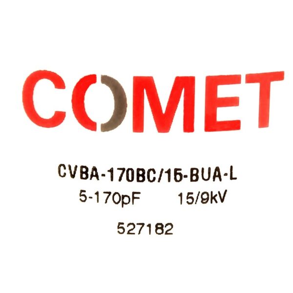 Comet CVBA-170BC15-BUA-L Label - Max-Gain Systems Inc