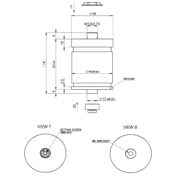 Comet CTMN-115DAC30-VK NEW Drawing - Max-Gain Systems Inc