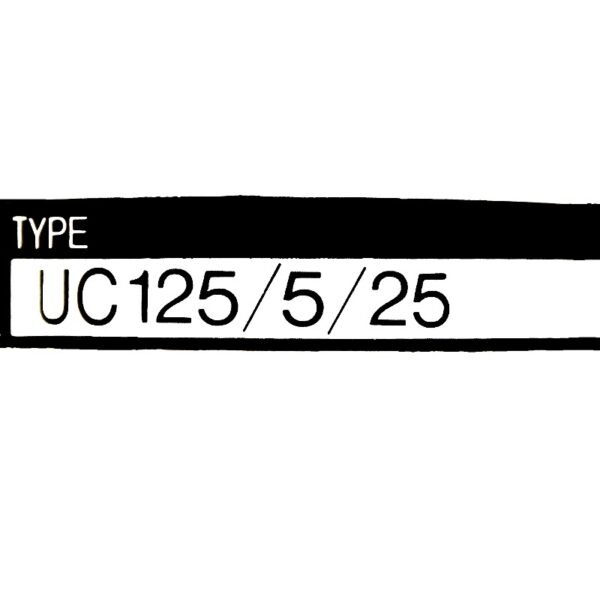 EEV UC125-5-25 Label - Max-Gain Systems Inc