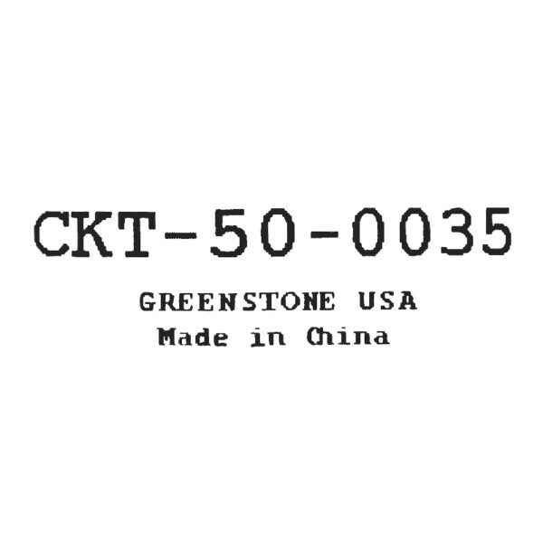 Greenstone CKT-50-0035 NEW Label - Max-Gain systems, Inc