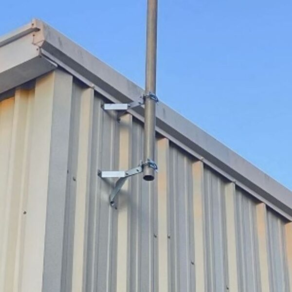 Wall Mount with anemometer and rain gauge1 - Max-Gain systems, Inc