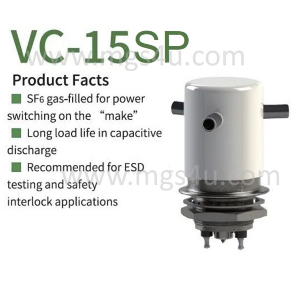 Greenstone VC-15SP Vacuum Relay 3D Render - Max-Gain systems, Inc