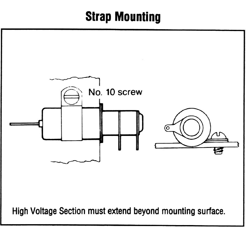 How To Mount Diaphragm-Stacked Vacuum Relays - Strap or P-Clip Mounting 800x800 - Max-Gain systems, Inc