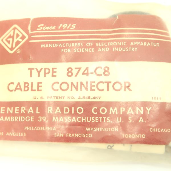 874-C8 Cable Connector - Max-Gain Systems, Inc