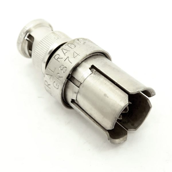 874-QBPA GR-874 BNC male 50 ohm Adapter - Max-Gain Systems, Inc