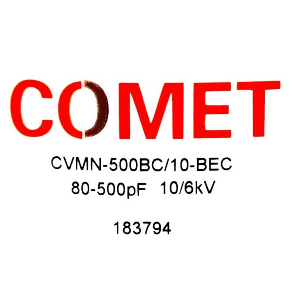 Comet CV1C-500NM10 NEW or CVMN-500BC10-BEC NEW Label - Max-Gain Systems Inc
