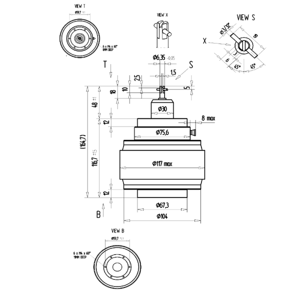 CVMX-500AC-25-BUAA-J1 Drawing - Max-Gain Systems Inc