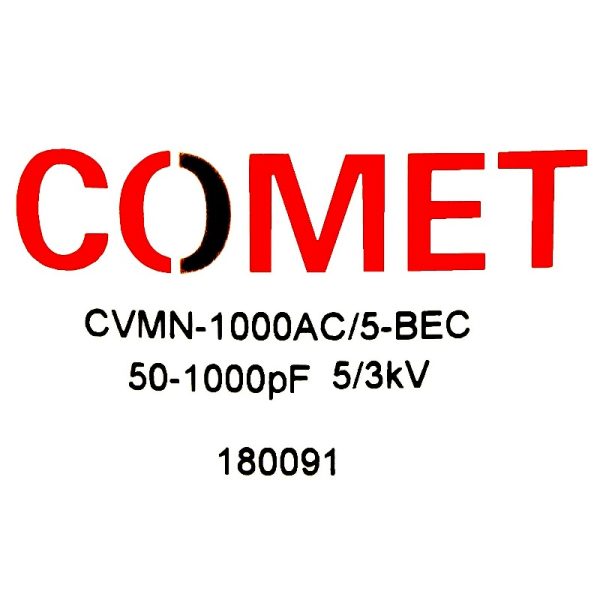 Comet CV05C-1000PM5 OR CVMN-1000AC5-BEC Label - Max-Gain Systems, Inc.