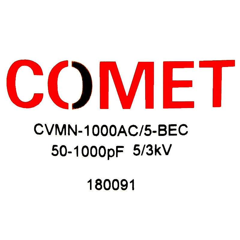 Comet CV05C-1000PM5 OR CVMN-1000AC5-BEC Label - Max-Gain Systems, Inc.