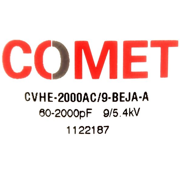 Comet CVHE-2000AC9-BEJA-A NEW Label - Max-Gain Systems Inc