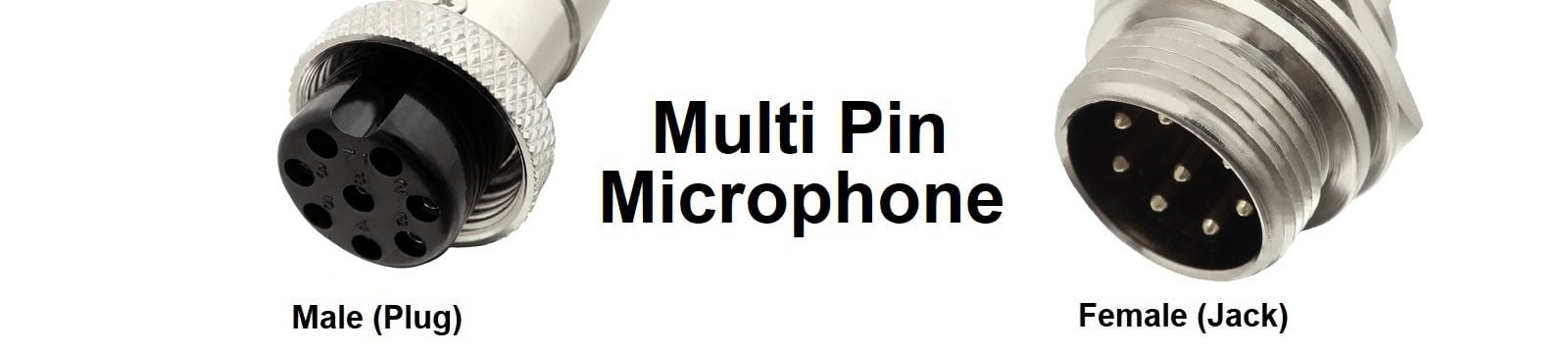 Multi Pin Microphone Category Banner - Max-Gain Systems Inc