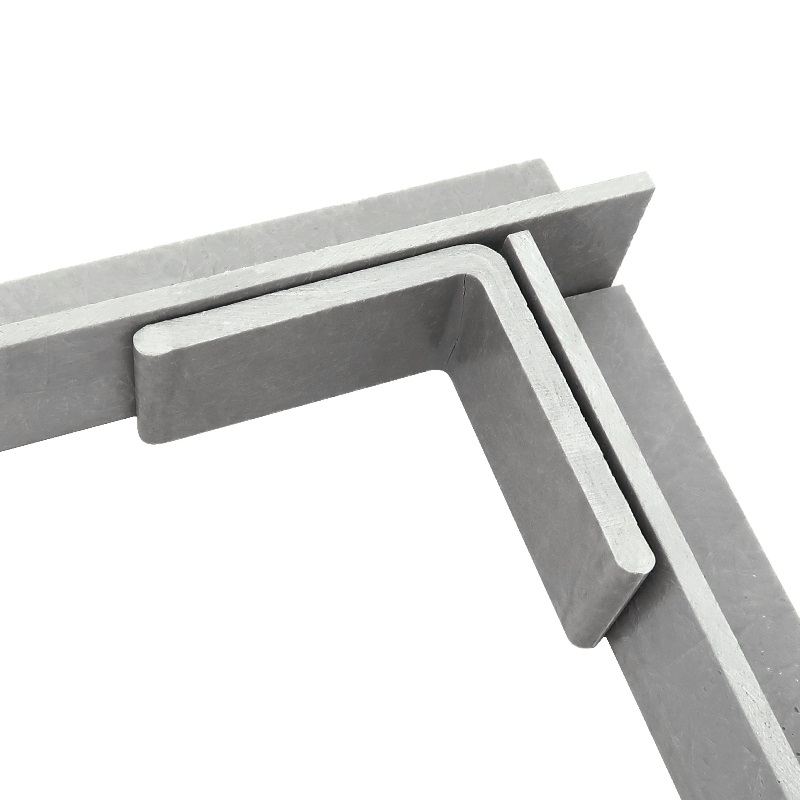 1 inch wide Fiberglass Angle Bracket used with 1x1 inch On-Side 0.125 Wall Fiberglass Angle 800x800 - Max-Gain Systems, Inc.