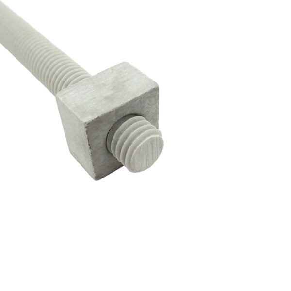 ATR-12-13UNC 0.50 inch x 13UNC Fiberglass All Thread Rod with SQN-12-13UNC 0.50 inch x 13UNC Fiberglass Square Nut 800x800 - Max-Gain Systems, Inc.