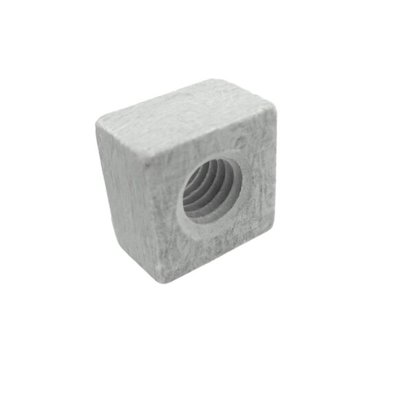SQN-38-16UNC 0.375 inch x 16UNC Fiberglass Square Nut 800x800 - Max-Gain Systems, Inc.