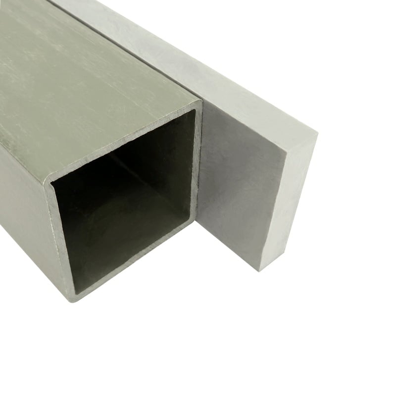 FSRP-2-HALF 2 inch x 0.50 inch Fiberglass Flat Strip Solid Rectangle matches side length with ST-2-18 2 inch On-Side x .125 Wall Square Hollow Tube 800x800 - Max-Gain Systems Inc