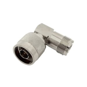 Type N male to UHF female Right Angle Adapter 7330-RA 800x800 - Max-Gain Systems Inc