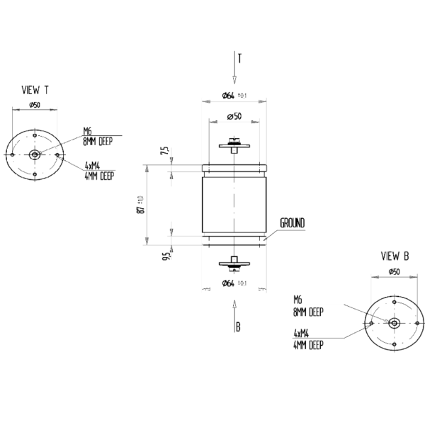 Comet CFMN-100EAC-35-DH-G OR MC3C-100E Drawing - Max-Gain Systems, Inc.