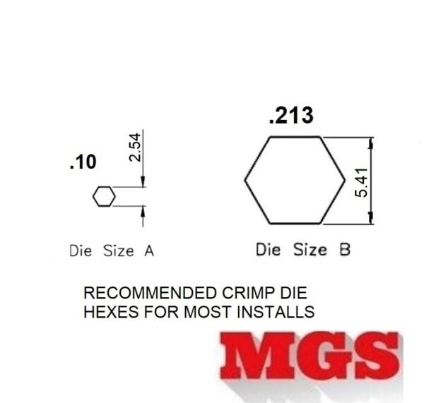 Type N Female Bulkhead Crimp Connector for RG-58, LMR-195 7307-N-58 Crimping Hexes to use - Max-Gain Systems, Inc.
