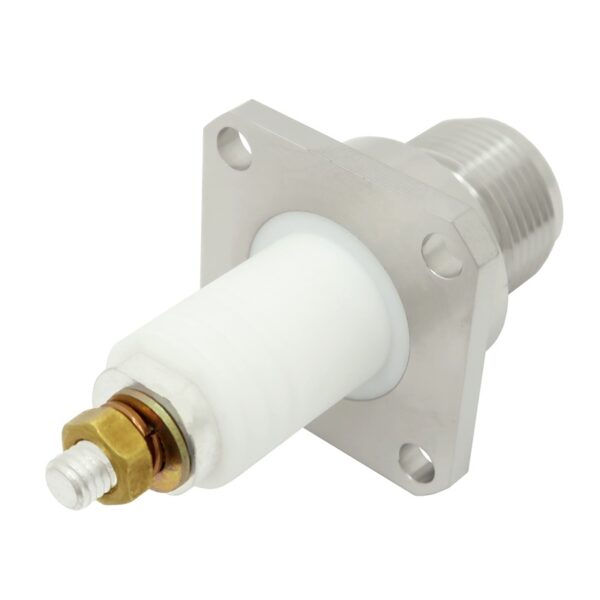 HN female 4 Hole Panel Mount 5mm Stud Connector 8313-HN Terminal 800x800 - Max-Gain Systems Inc